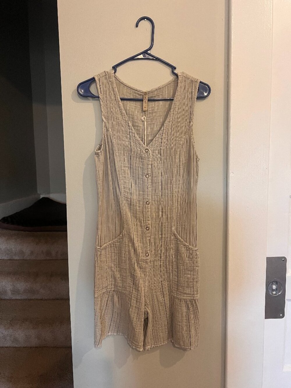XCVI | Linen Romper